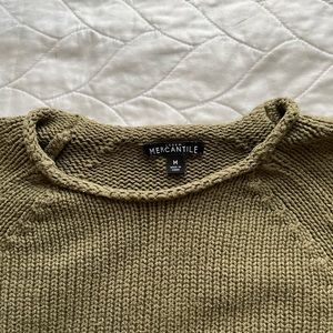 J. Crew Mercantile roll neck sweater